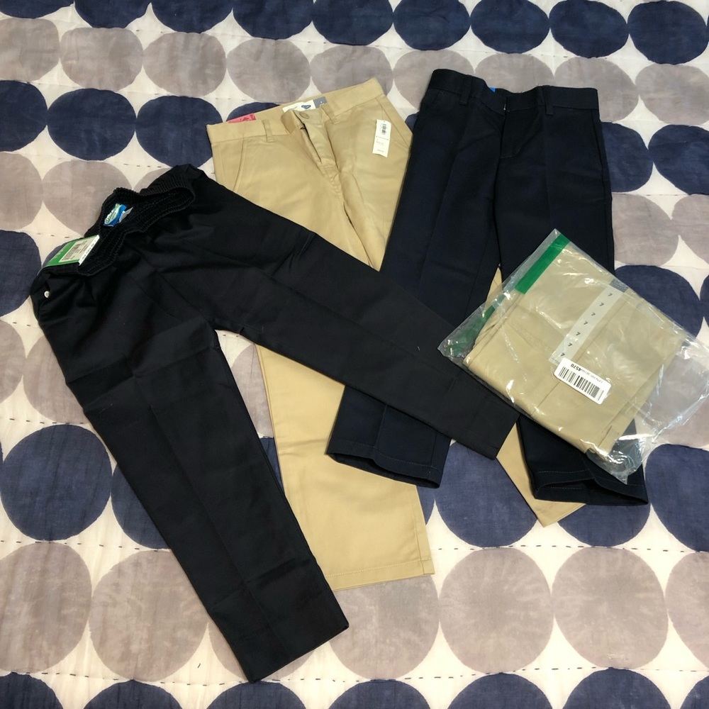 Uniform pants (4)  size 7